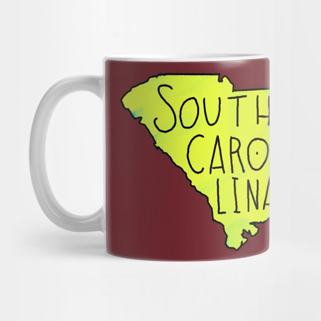 The State of South Carolina - Yellow by loudestkitten